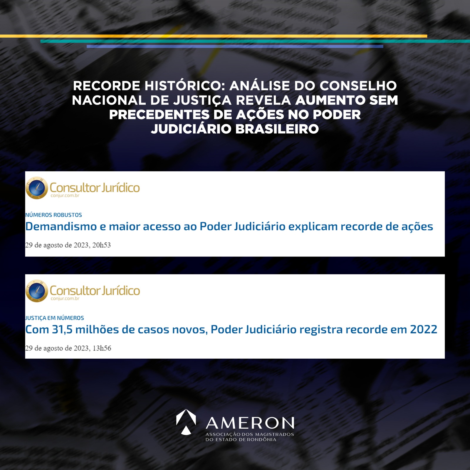 Leia mais sobre o artigo Recorde Histórico: Análise do Conselho Nacional de Justiça revela aumento de ações no Poder Judiciário Brasileiro