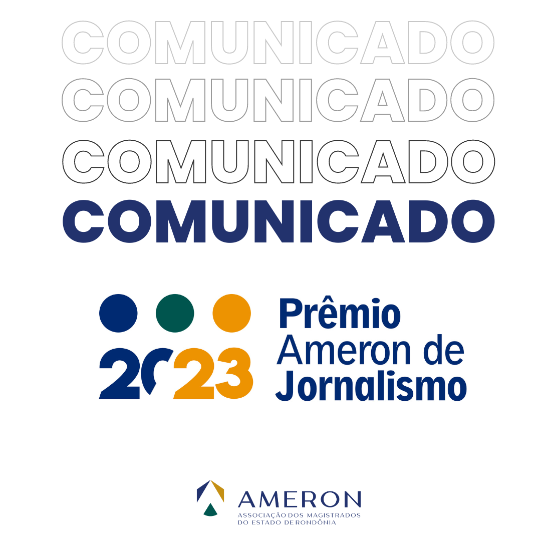 Leia mais sobre o artigo Ameron divulga lista de inscrições deferidas para o Prêmio Ameron de Jornalismo 2023