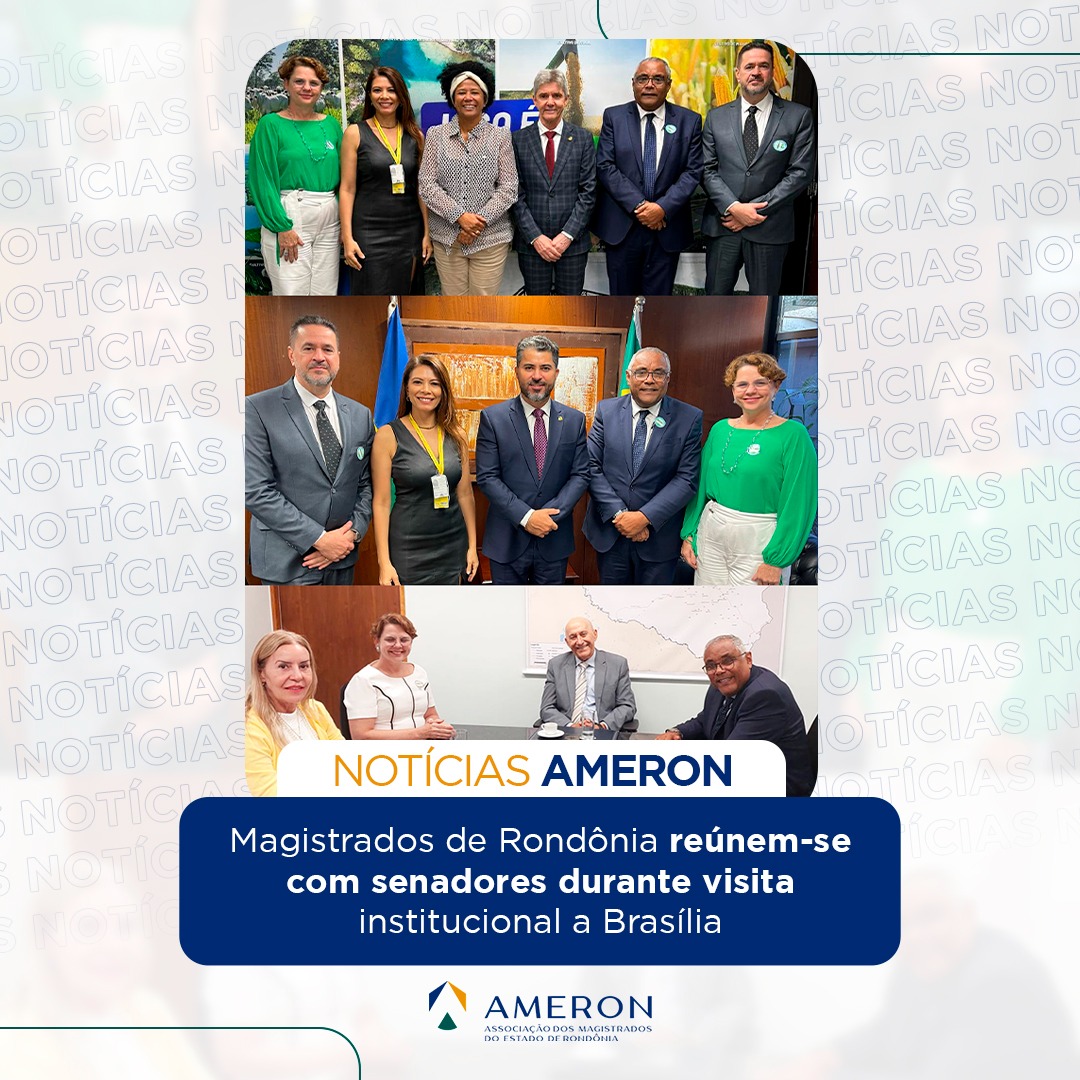 Leia mais sobre o artigo Magistrados de Rondônia reúnem-se com senadores durante visita institucional a Brasília