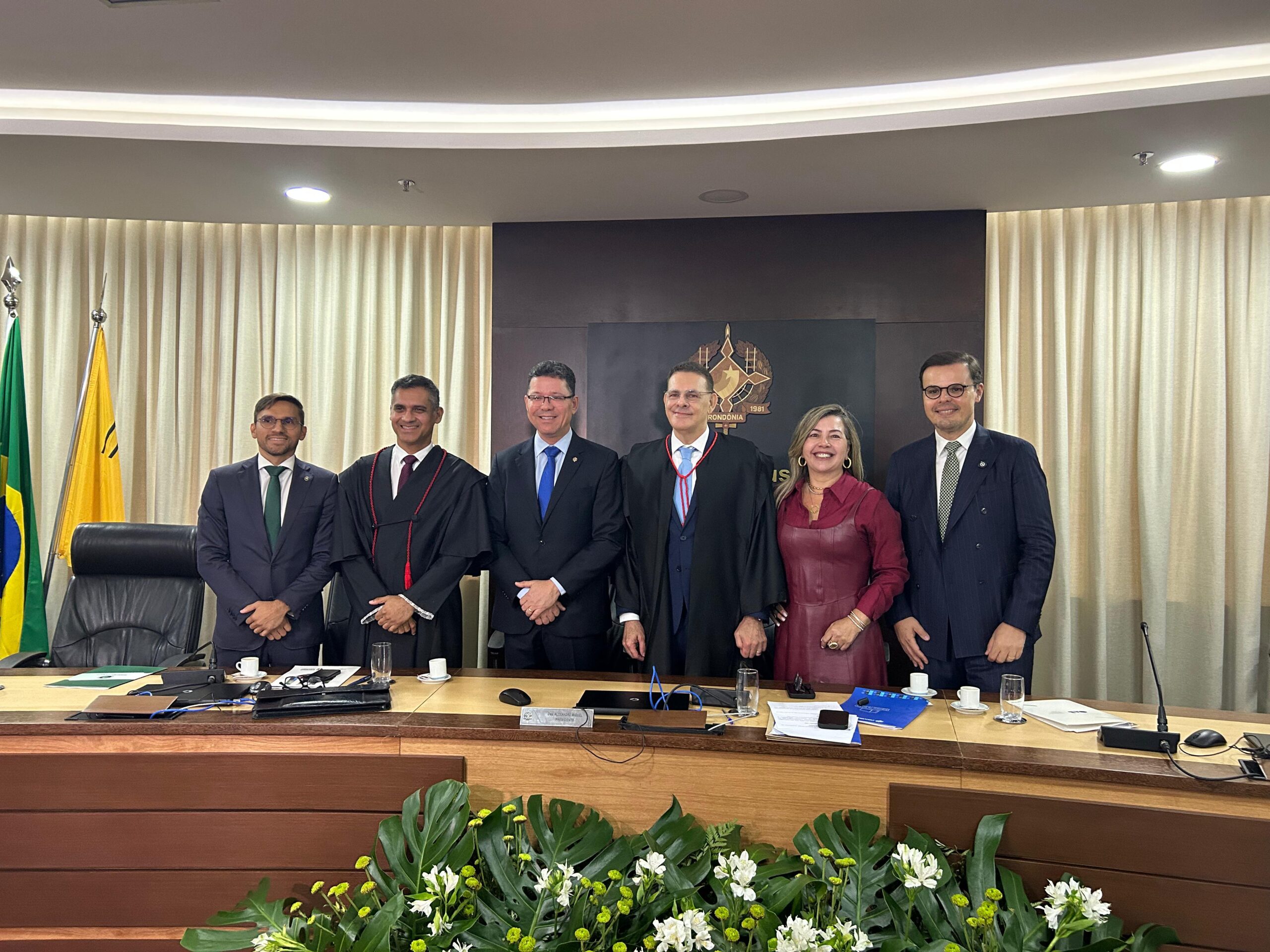 Ameron participa de abertura solene do ano Judiciário