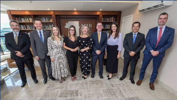 Leia mais sobre o artigo Presidente da Ameron cumpre agenda institucional na AMB, em Brasília
